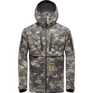 CANIS Men's Nunavut Waterproof Rain Jacket Alpha Camo XXL